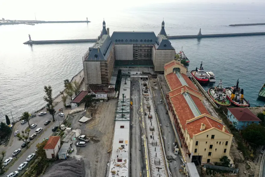 Tarihi Haydarpaşa Garı restorasyonla özgün haline kavuşuyor 22