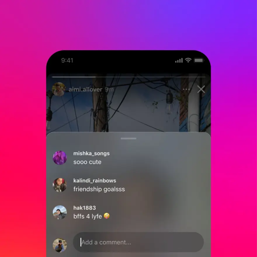 Instagram'dan yeni özellik: Hikayeler'e yorum yapılacak 3