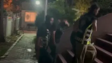 Motosiklet üzerinde teşhirciliğe gözaltı