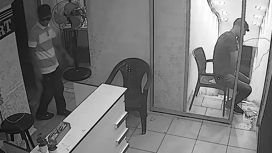 Güneş gözlüğü takıp apart oteli soydular 5