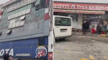 İstanbul'da iş yerinde patlama