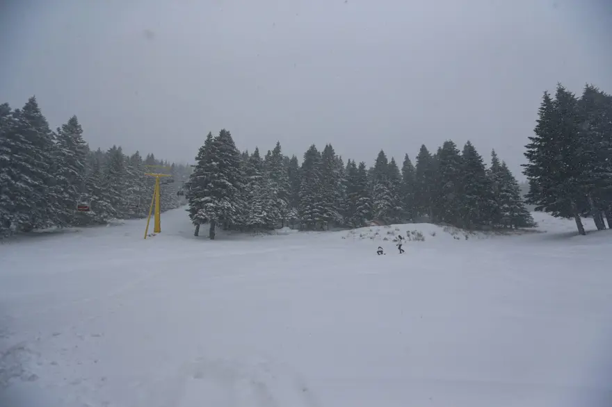 Uludağ'da kar kalınlığı 10 santimetreyi geçti 9 Uludağ'da kar kalınlığı 10 santimetreyi geçti 9