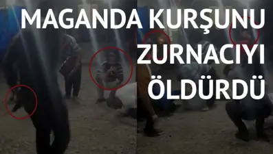 Düğünde rastgele ateş can aldı