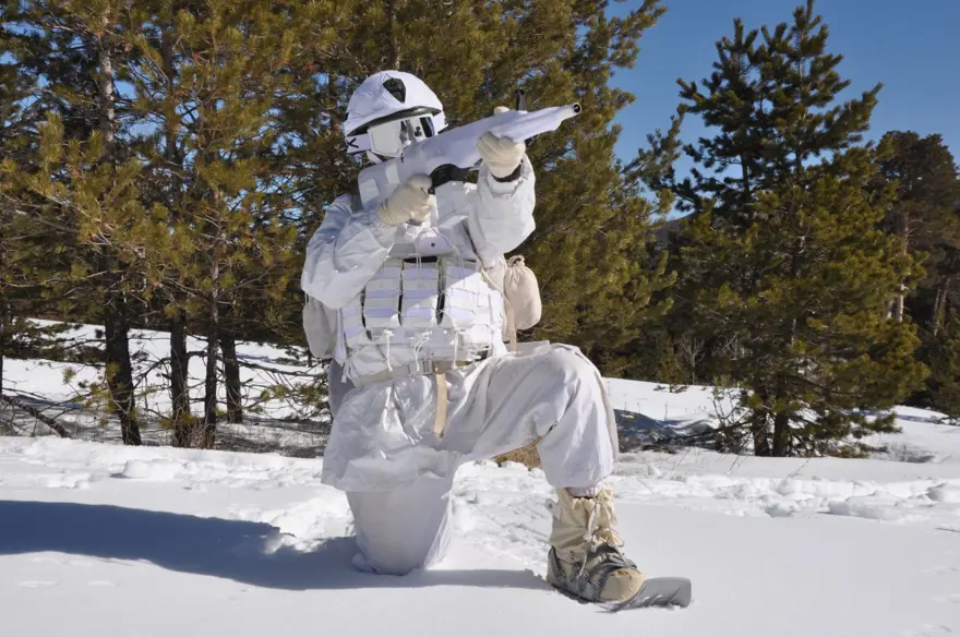 Komandoların 2 bin 200 metre rakımda, eksi 25 derecede zorlueğitimi 36 Komandoların 2 bin 200 metre rakımda, eksi 25 derecede zorlueğitimi 36