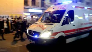 Evinde merdivenden düşen kişi öldü