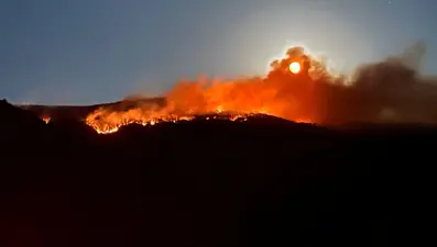 Çankırı'da orman yangını: Ekiplerin müdahalesi sürüyor