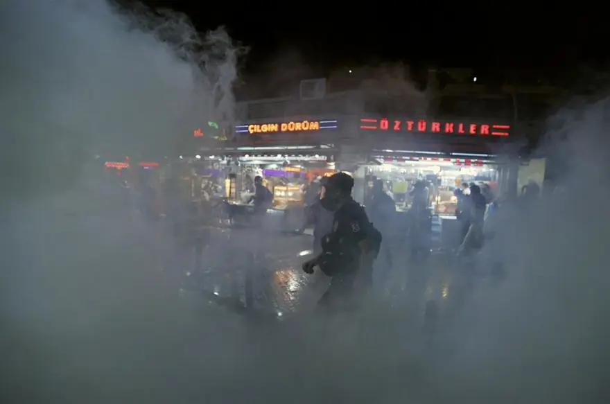 Taksim'de gerginlik 95