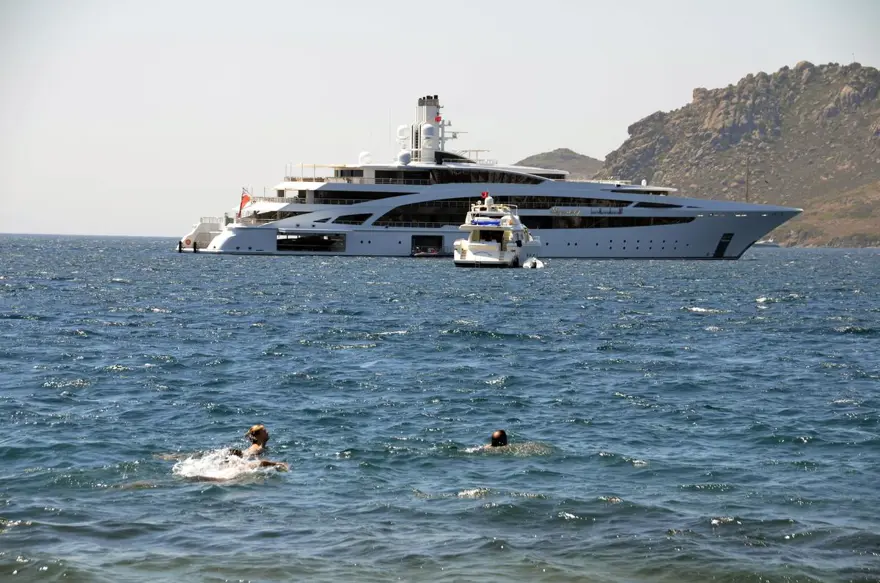 Milyon euroluk yatlar Bodrum'a demirledi 8