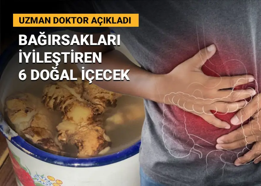 Gastroenteroloji doktoru açıkladı: Bağırsakları iyileştiren 6 içecek 