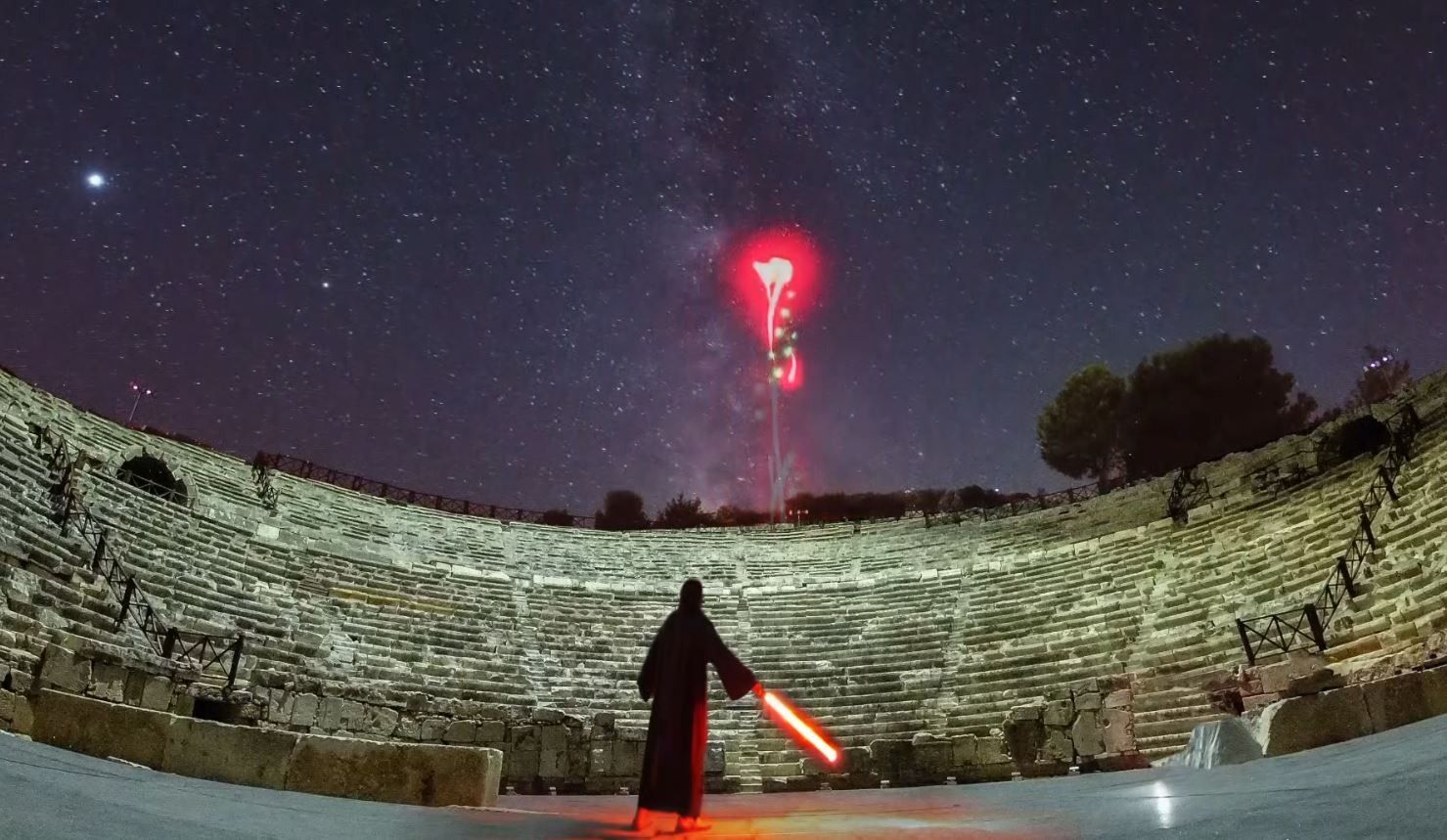 Patara Antik Kenti’nde Yıldız Savaşları rüzgarı