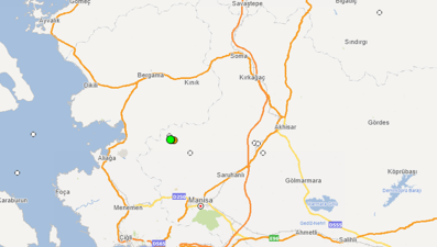 Manisa'da 4,1 büyüklüğünde deprem
