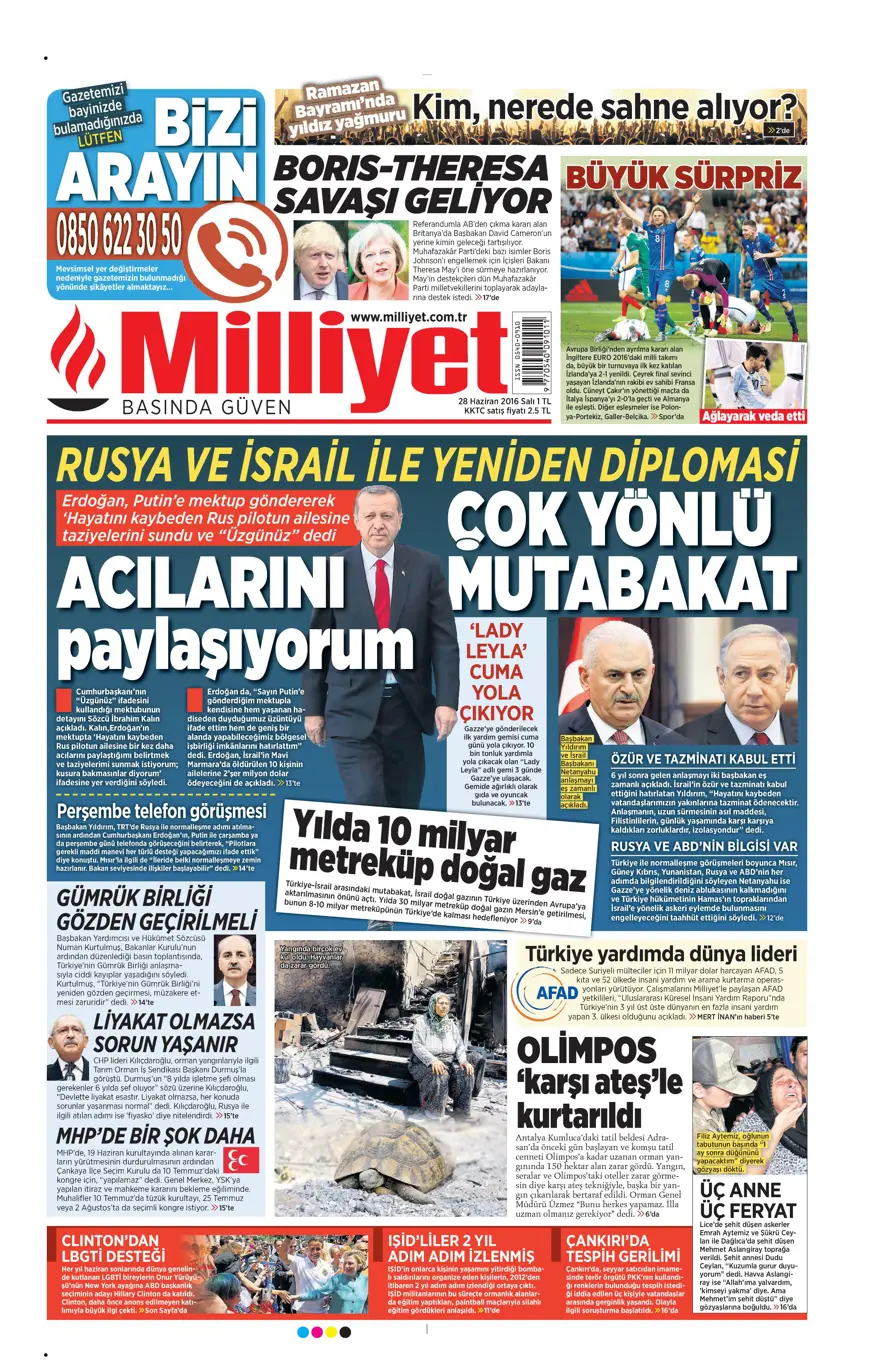 Gazete manşetleri (28.06.2016) 11