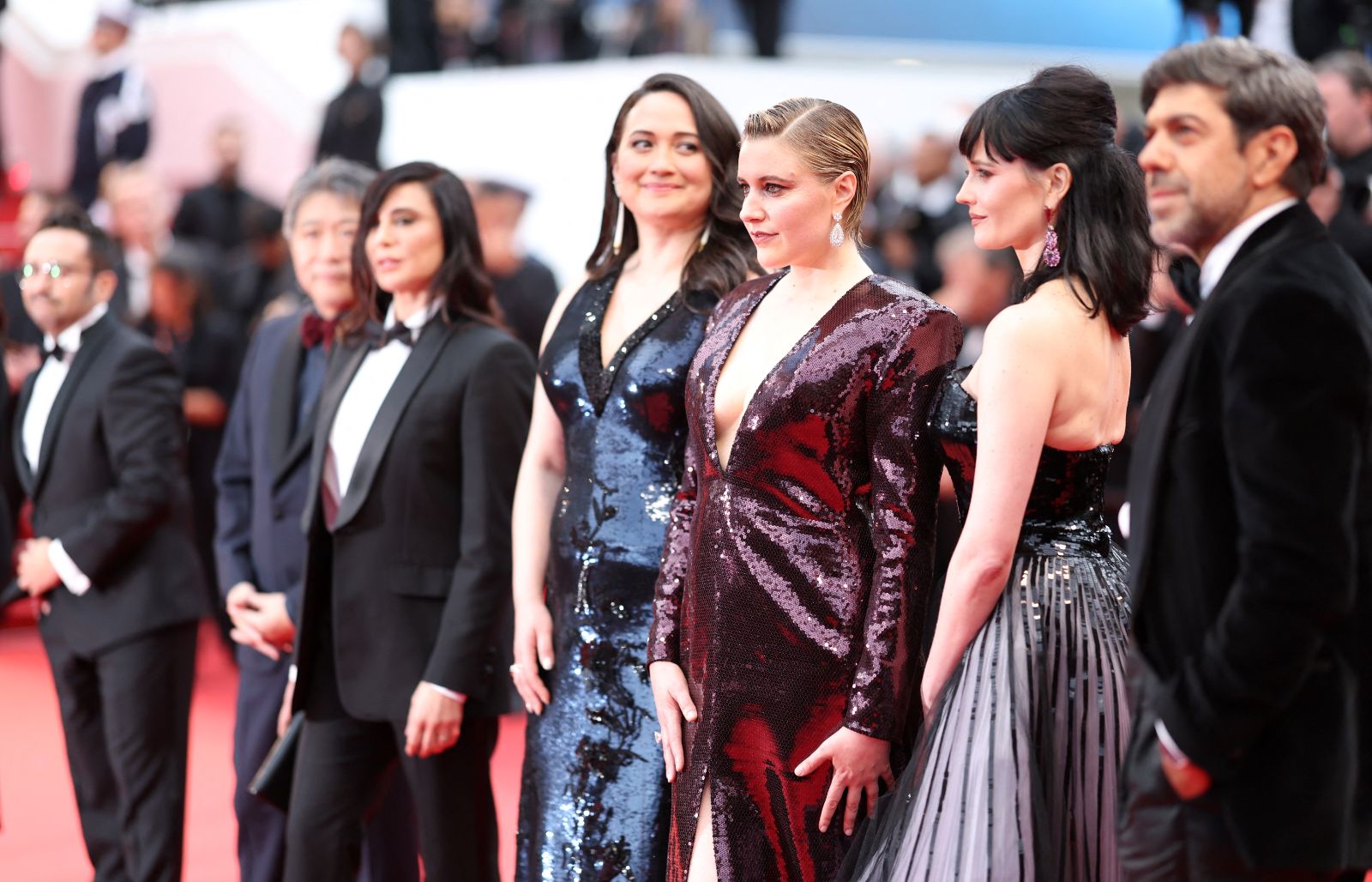 Cannes Film Festivali'nde sinema sektörü çalışanları eylem yaptı