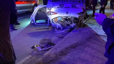 Zonguldak’ta otomobil takla attı, beş kişi yaralandı