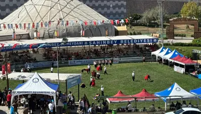 Gaziantep'te geleneksel güreş heyecanı
