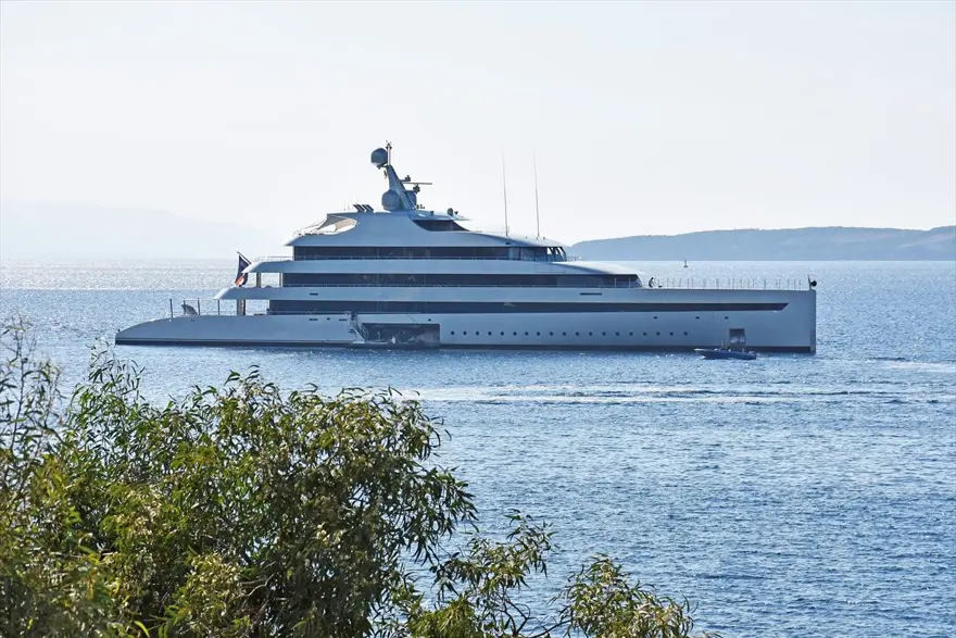 Çevre dostu mega yat "Savannah" Bodrum'da 5