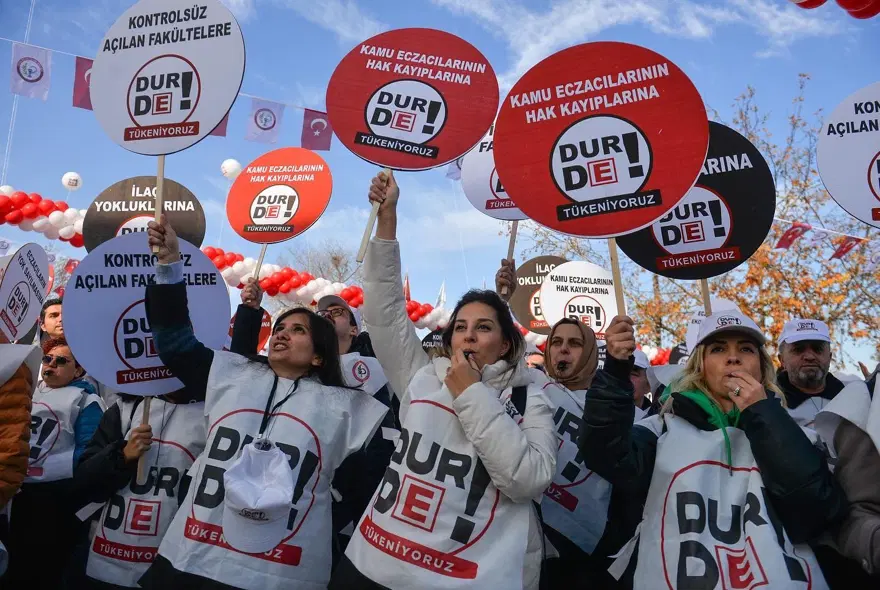 Ankara'da 'Büyük Eczacı Mitingi' düzenlendi 2