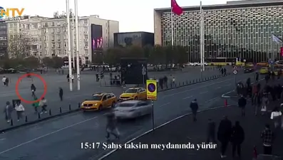 İstiklal bombacısının yeni görüntüleri