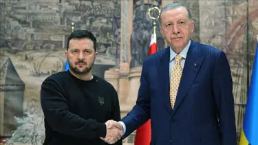 Cumhurbaşkanı Erdoğan, Zelenski ile görüştü