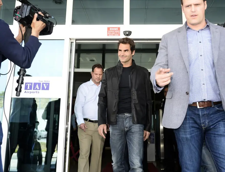 Roger Federer İstanbul'da 5