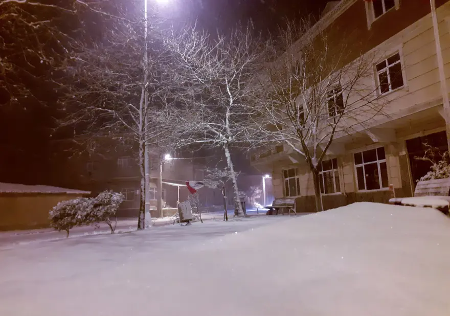 İstanbul'dan kar fotoğrafları 18