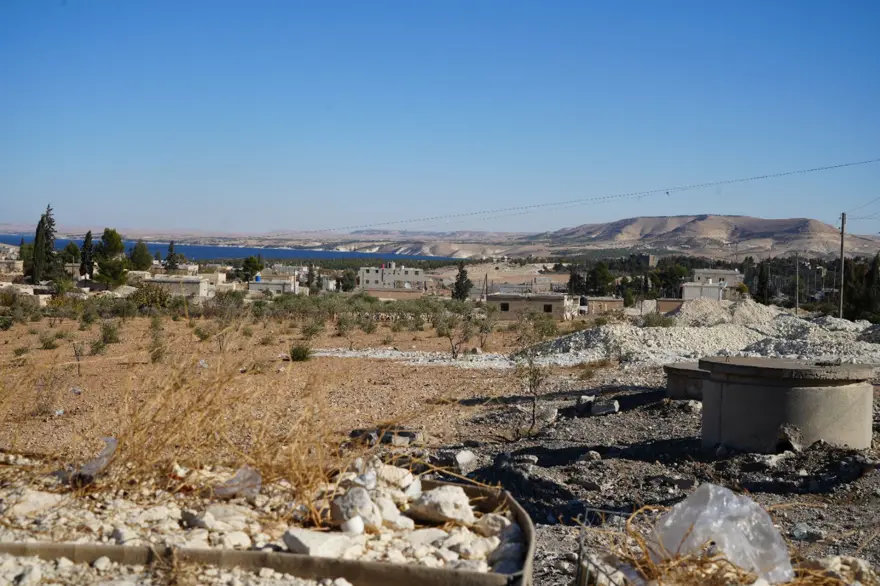 PKK/YPG'den temizlenen Tişrin Barajı görüntülendi 3