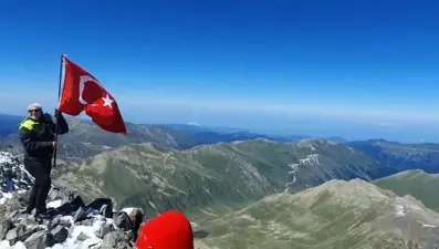 Kaçkar Dağı'na '30 Ağustos' tırmanışı