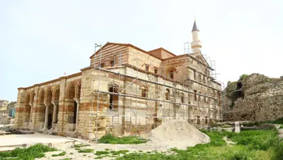 Edirne'deki tarihi Enez Fatih Camisi 56 yıl sonra ibadete açılıyor