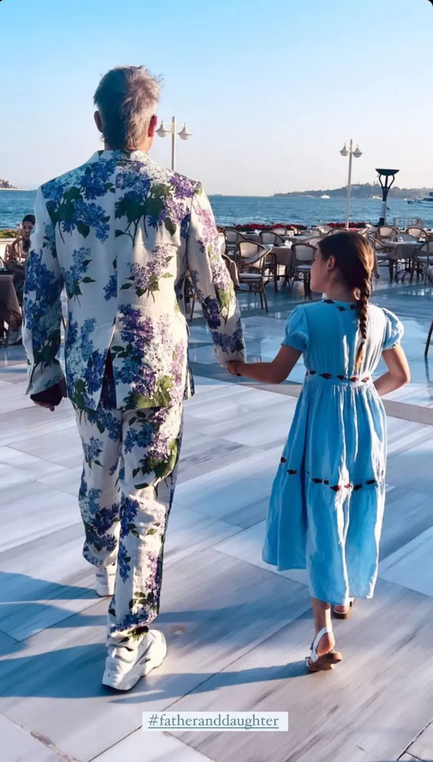 İngiliz şarkıcı Robbie Williams ailesi ile İstanbul'da 8