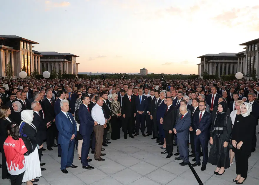 Beştepe'de 30 Ağustos Zafer Bayramı resepsiyonu 22
