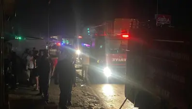 Antakya'da fırın yangını