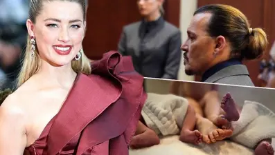 Amber Heard ikiz bebek sahibi oldu | Davayı kaybedince Hollywood'u terk etmişti