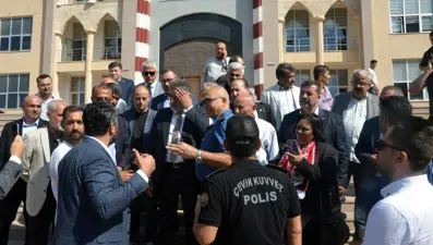 Muhsin Yazıcıoğlu davası çıkışında gerginlik