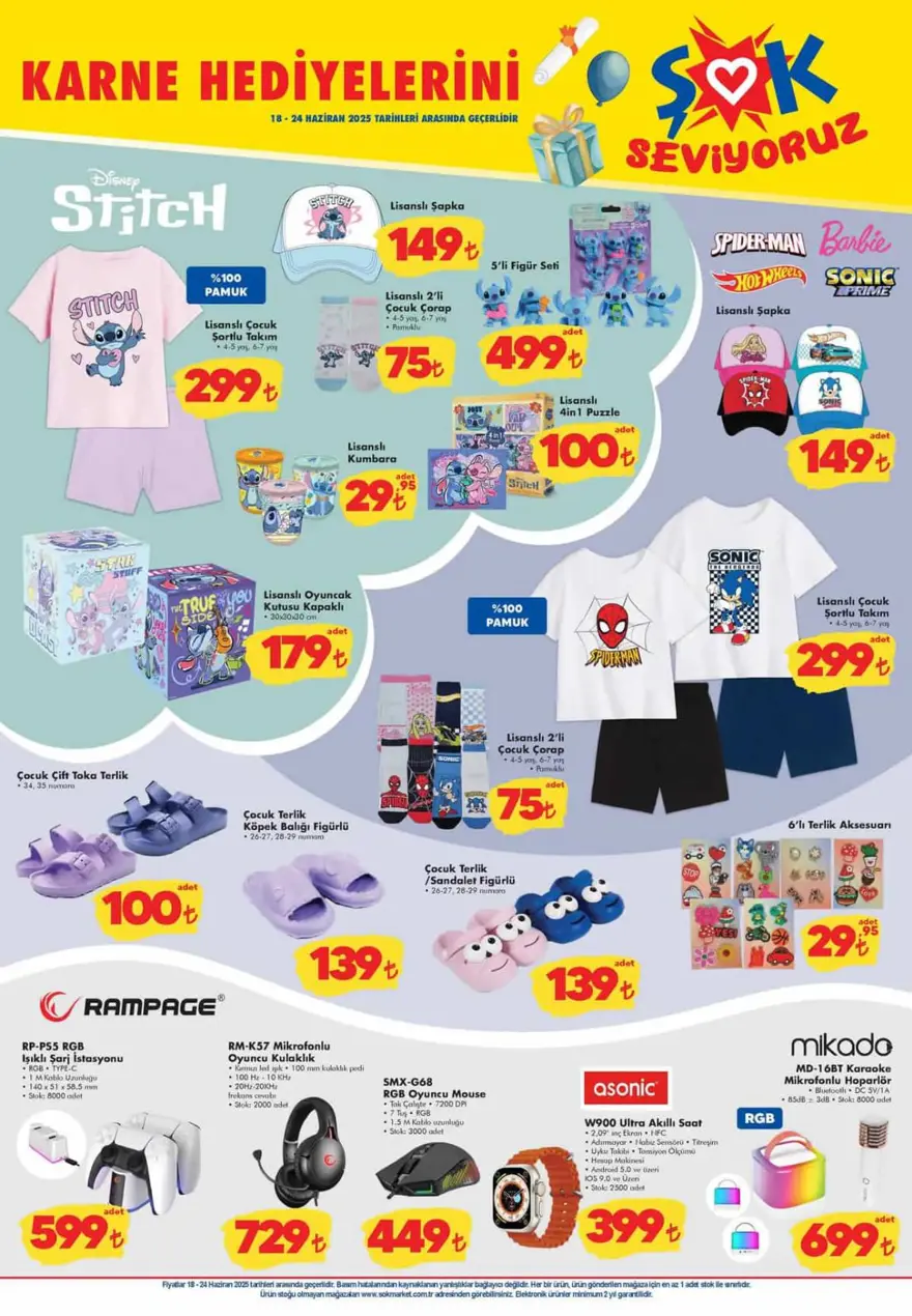 ŞOK 18 HAZİRAN 2025 AKTÜEL KATALOĞU 1