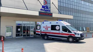 Üzerine kurbanlık devrildi, ağır yaralandı