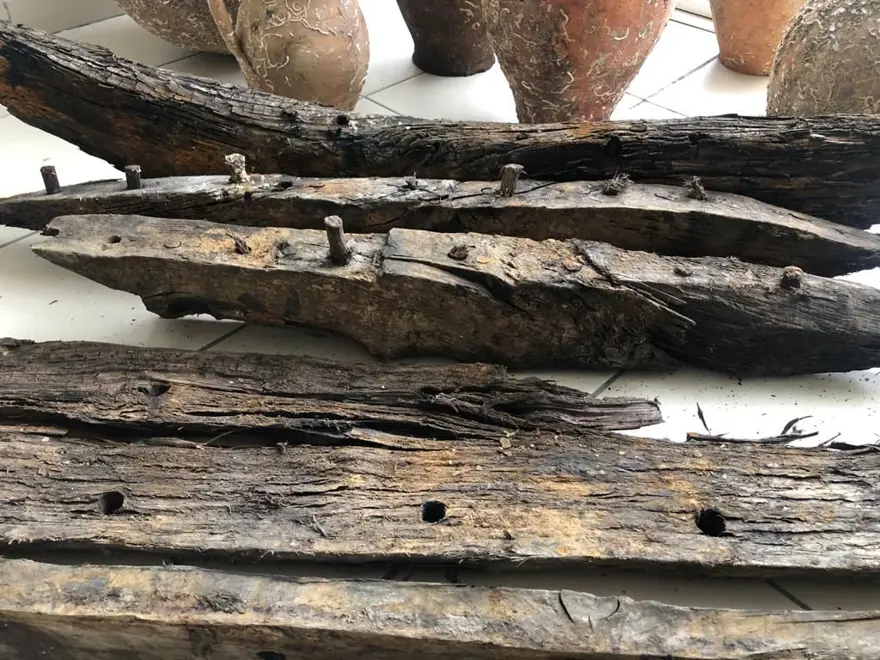 Balıkçı ağlarına Roma dönemine ait amforalar takıldı 3