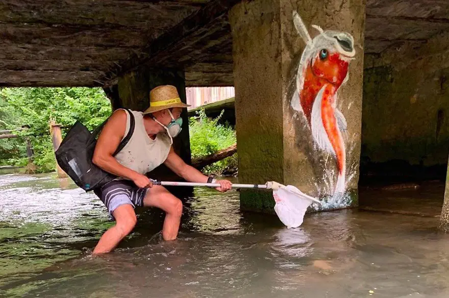 Fransız sokak sanatçısından 3 boyutlu grafitiler 33