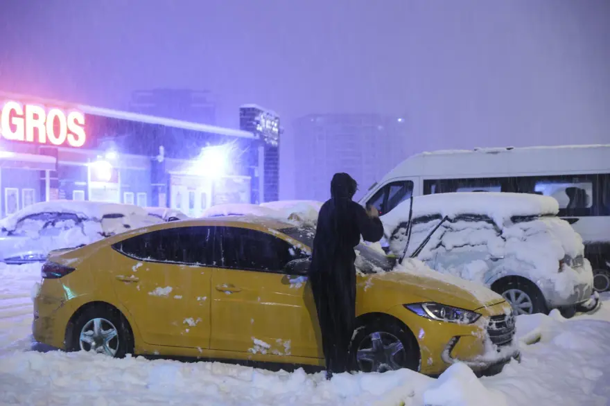 Ankara beyaza büründü, sırada İstanbul var 6 Ankara beyaza büründü, sırada İstanbul var 6