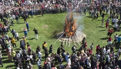 Diyarbakır'da nevruz hazırlığı: 3 ton odun yakılacak, 10 bin polis görev alacak
