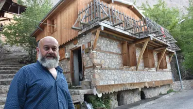 Erzincan'ın ata yadigarı asırlık su değirmenleri