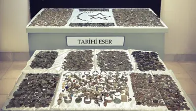 Sınırda 12 bin 770 tarihi eser yakalandı