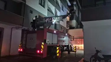 Uyuyakalan çocuk mahalleyi ayağa kaldırdı