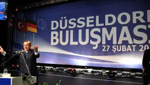 Erdoğan gurbetçilerle buluştu