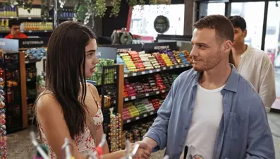 Çarpıntı dizisi oyuncuları: Lizge Cömert (Aslı) kamera arkası görüntüleriyle gündem oldu