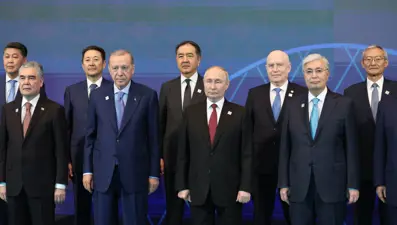 Cumhurbaşkanı Erdoğan Astana'da: Liderler aile fotoğrafında bir araya geldi