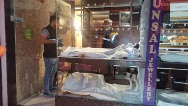 İzmir'de kuyumcu soygunu