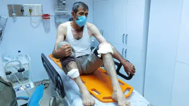 Tunceli'de ayı saldırısında yaralandı