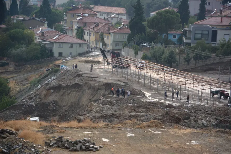 Manisa'yı sağanak vurdu 3