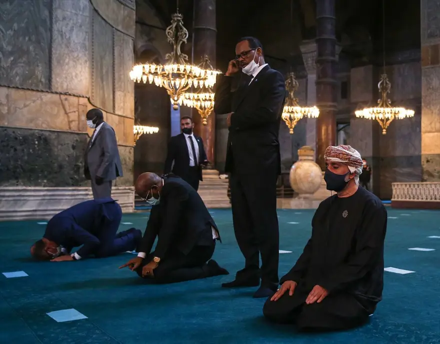 Büyükelçilere Ayasofya turu 11 Büyükelçilere Ayasofya turu 11