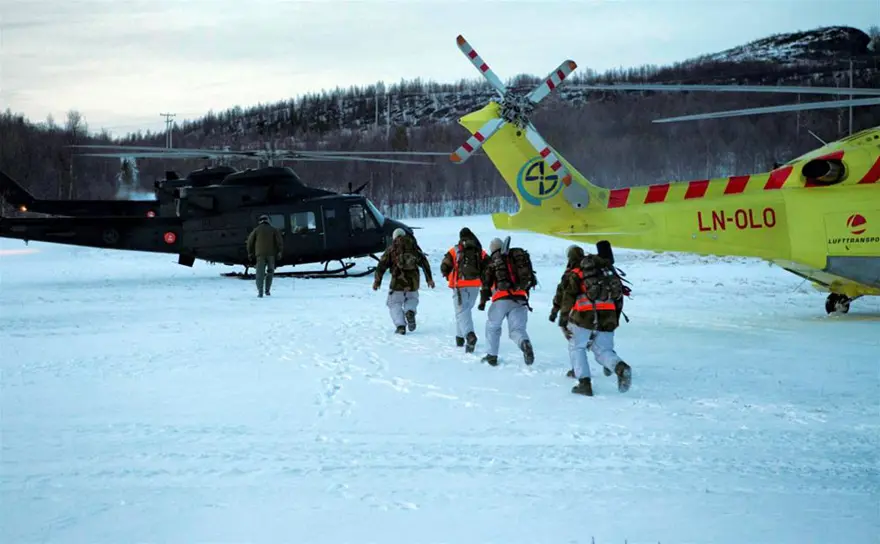 Norveç'te çığ 5 turisti yuttu 7